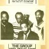 The Group, scan of a concert poster