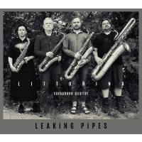 Littorina Saxophone Quartet - Leaking Pipes - CD coverart